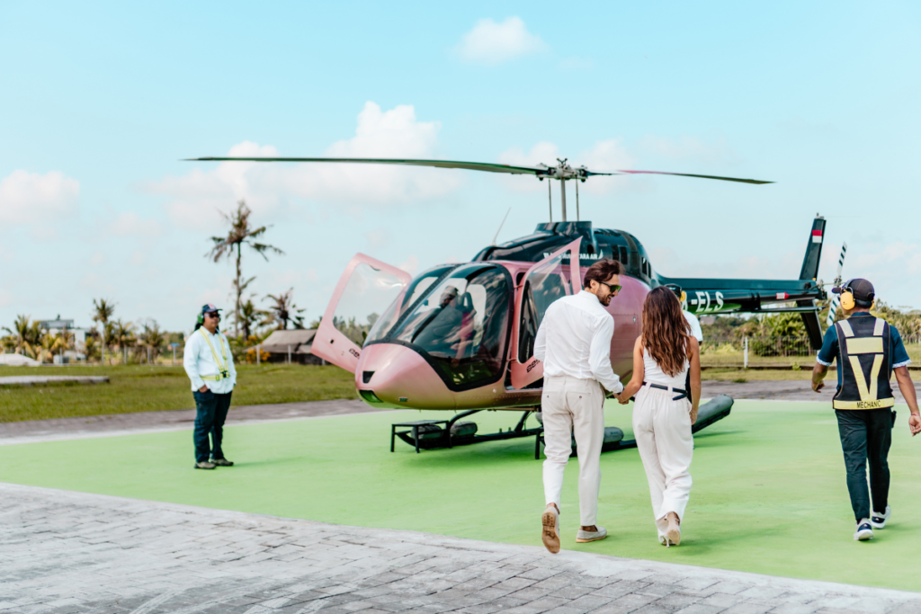 Enjoy a Helicopter Tour in Bali