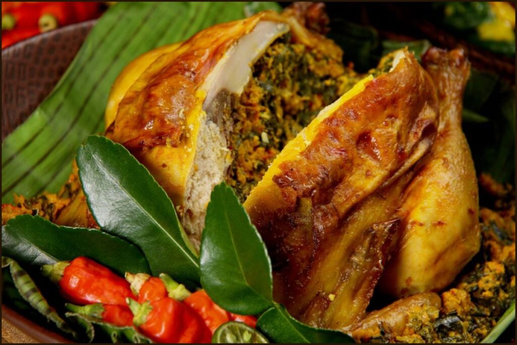 Ayam Betutu makanan tradisional Bali yang melegenda