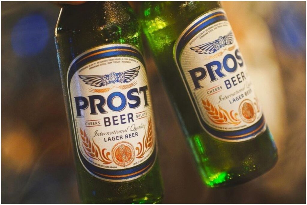 Prost Local beer in Bali