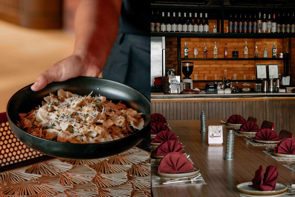 italian restaurant in ubud at Kaamala Resort