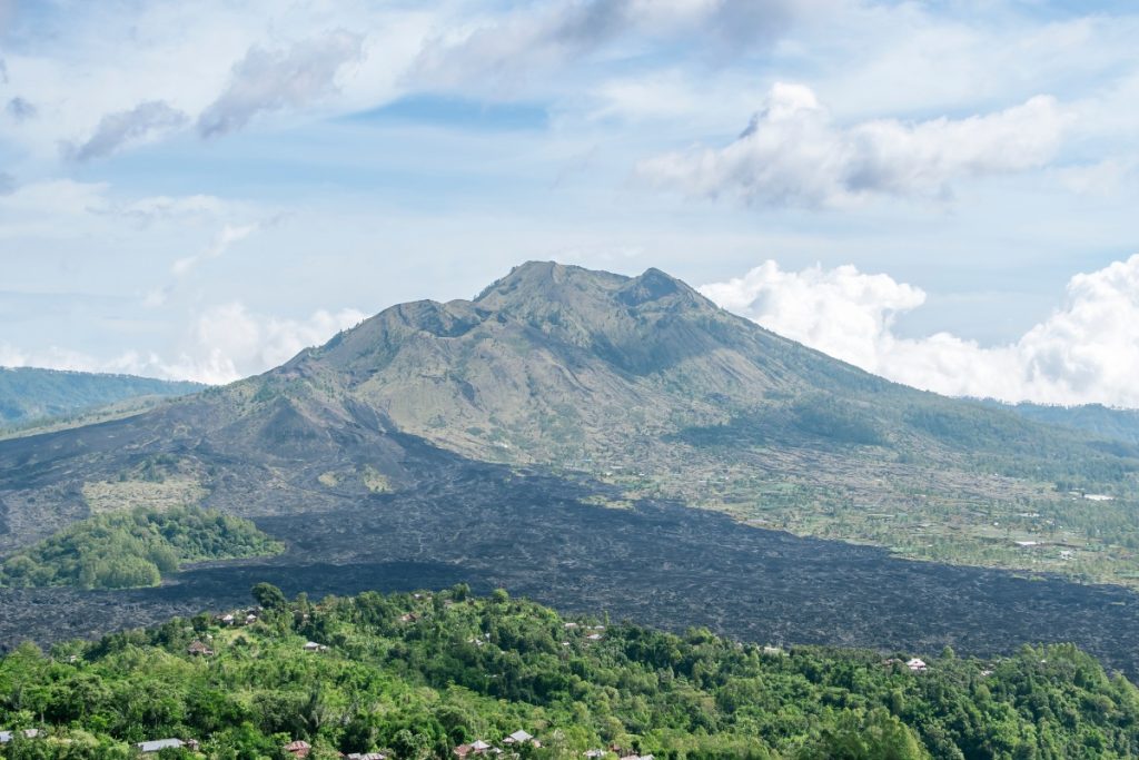 volcano in bali