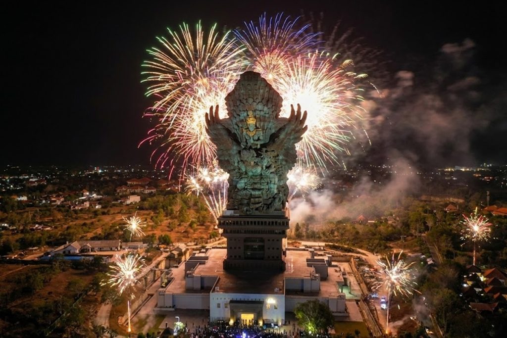 Fireworks in Bali
